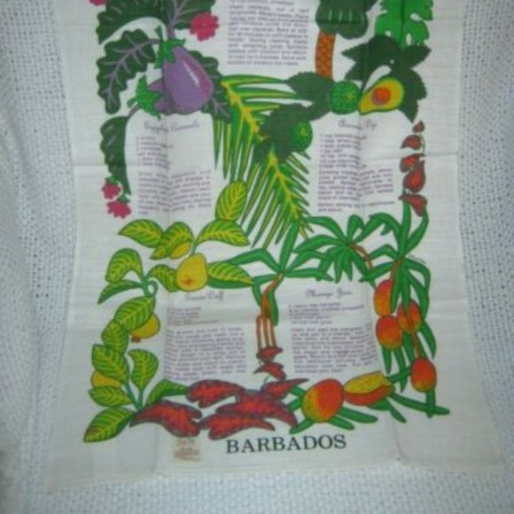 Barbados Linen Cotton Tea Towel Kay Dee Designs - Picture 2 of 2